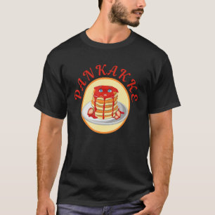 Japansk pankakke och Vuxen Pancake Food P T Shirt