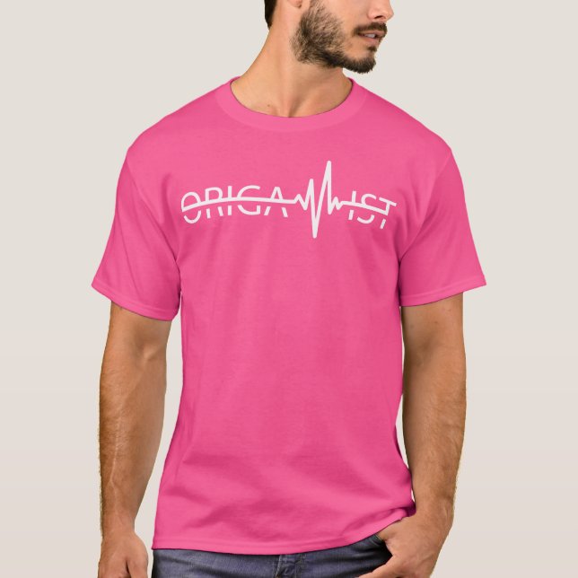 Japansk Papper vikning T Shirt (Framsida)