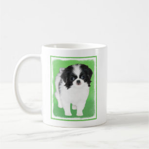 Japansk piggdoppning - Originalteckning av Hund Kaffemugg