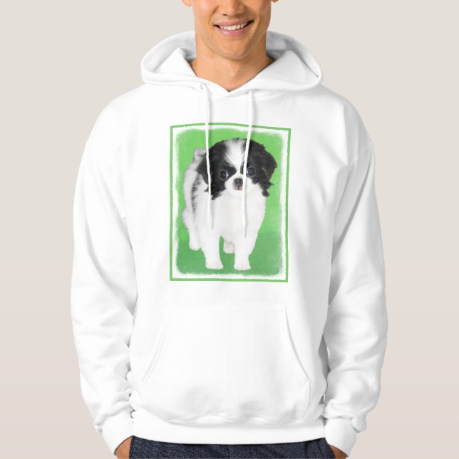 Japansk piggdoppning - Originalteckning av Hund Munkjacka (Framsida)