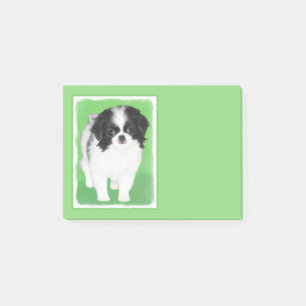 Japansk piggdoppning - Originalteckning av Hund Post-it Block