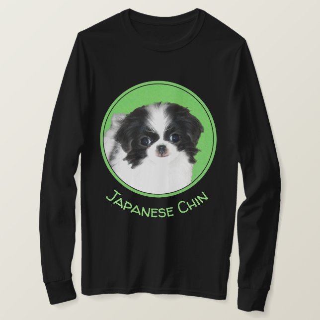 Japansk piggdoppning - Originalteckning av Hund T Shirt (Design framsida)