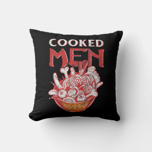 Japansk Ramen Food Pun Humor-kokt gift Kudde