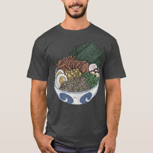 Japansk Ramen Foodie Noodles Älskare For Japan Foo T Shirt