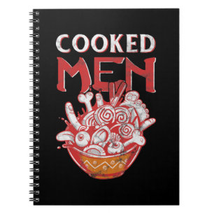 Japansk Ramen Mat Puns Humor Tillagad Gåva Anteckningsbok