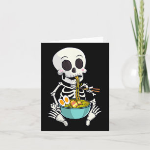 Japansk Ramen Noodles Anime Halloween Costume Kort