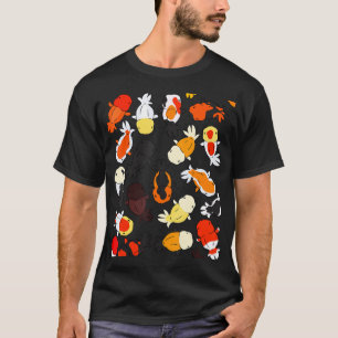 Japansk Ranchu Goldfish Graphic T-Shirt