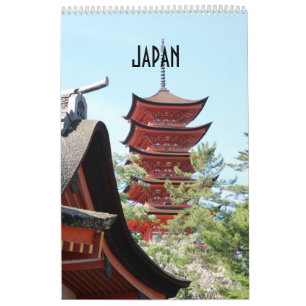 Japansk resefotografi 2023 kalender