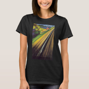 Japansk reseposter tee shirt