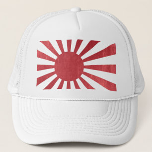Japansk resningsolflagga (som bedrövas lätt) keps