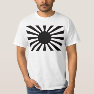 Japansk resningsolflagga tee