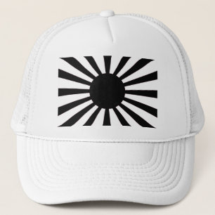 Japansk resningsolflagga truckerkeps