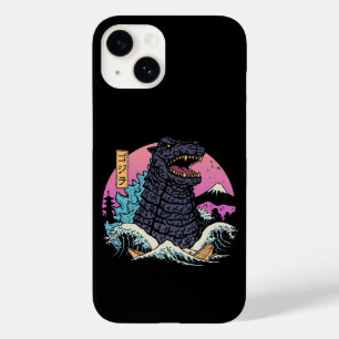 Japansk retro Kung Kaiju Wave