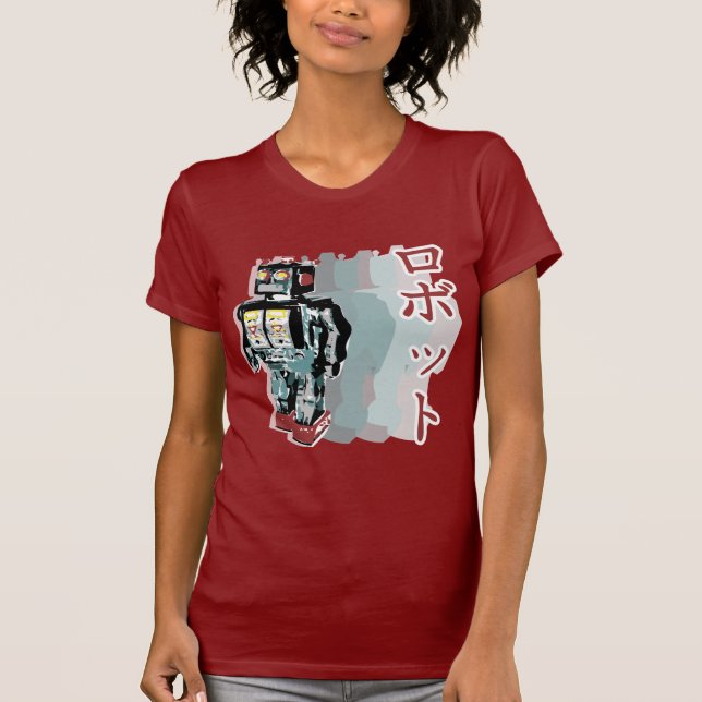 Japansk Robot 2 Tee Shirt (Framsida)