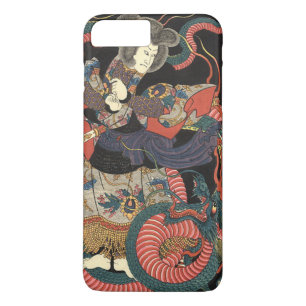 Japansk röd drake för vintage