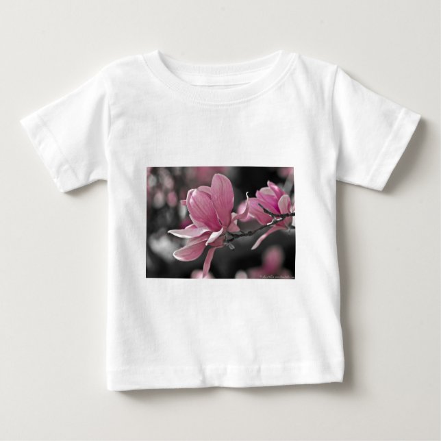 Japansk Rosa Saucer Magnolia Tee (Framsida)