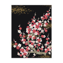 Japansk Sakura Cherry Blommar Fine Art