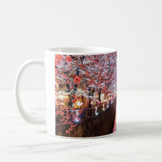 japansk sakura kaffemugg