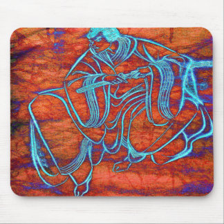 Japansk SamuraiSwordsmankonst Mousepad Musmatta