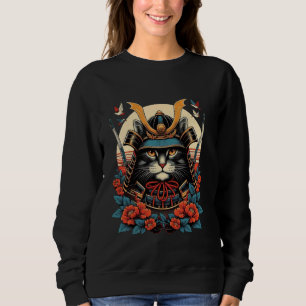 Japansk Samuraj Katt Ninja Katt 1 T Shirt