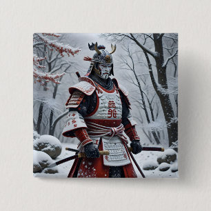 Japansk Samuraj-knapp Knapp