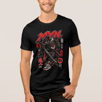 Japansk Samuraj Streetwear T-Shirt