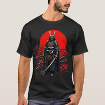Japansk Samurajkrigare T-Shirt
