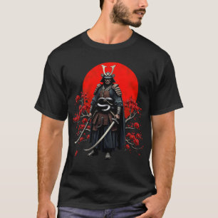 Japansk Samurajkrigare T-Shirt