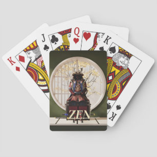Japansk samurasprit casinokort