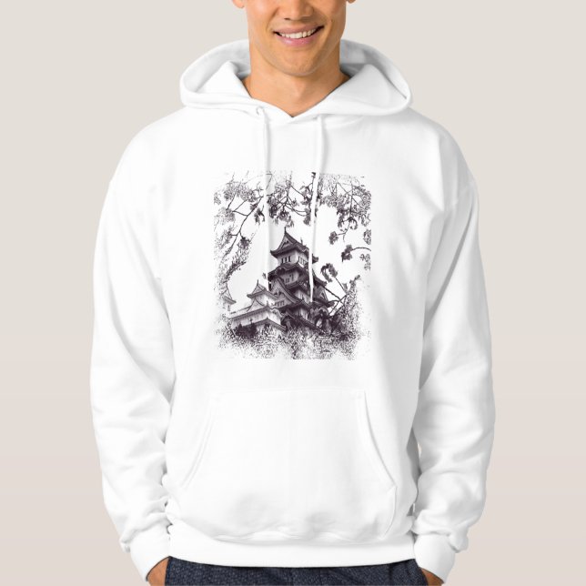 Japansk Serenity Hoodie (Framsida)
