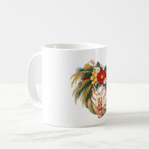 Japansk Shimekazari – Nyårsdekorerad Kaffe