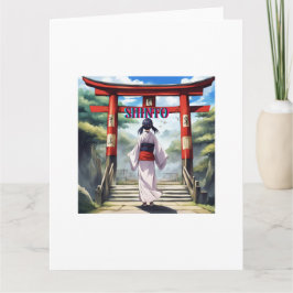 Japansk shinto Religion Kort