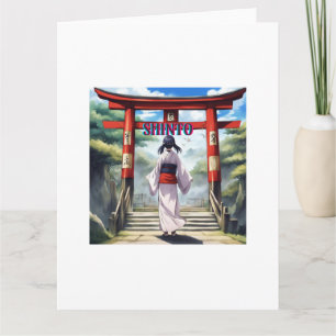 Japansk shinto Religion Kort