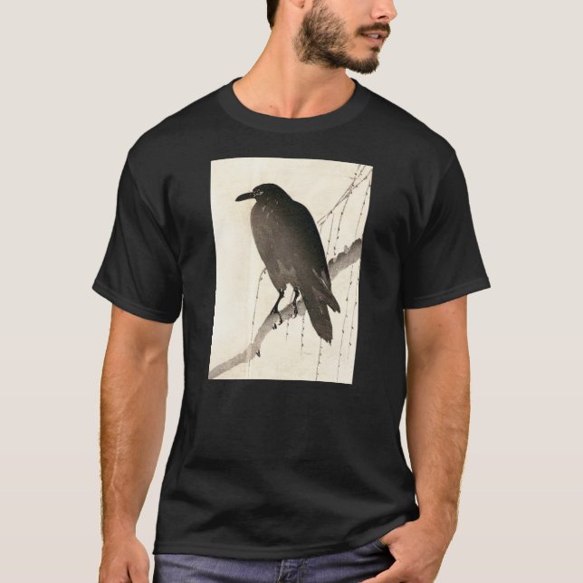 Japansk sketch av en räv t-shirt (Framsida)