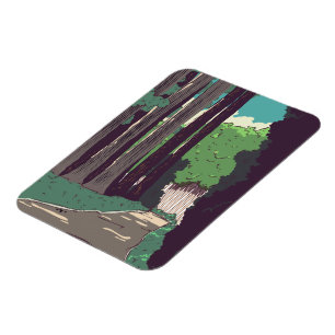 Japansk skog magnet