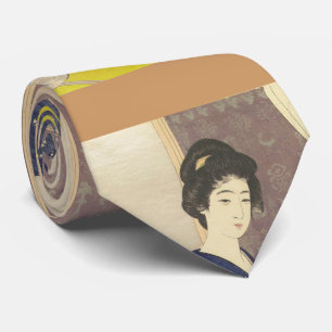 Japansk skönhet i Summer Kimono Slips