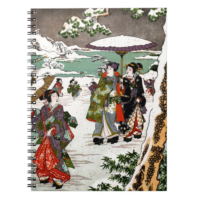 Japansk snutt anteckningsbok (Framsidan)