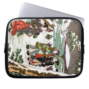 Japansk snutt laptop sleeve