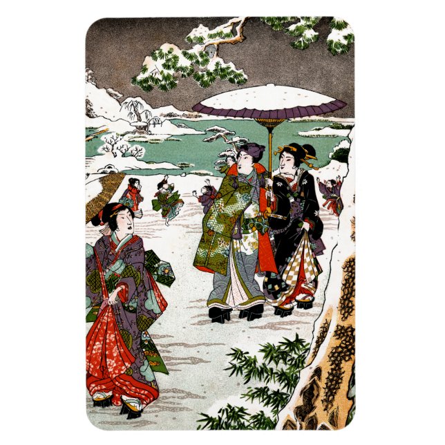 Japansk snutt magnet (Vertikal)