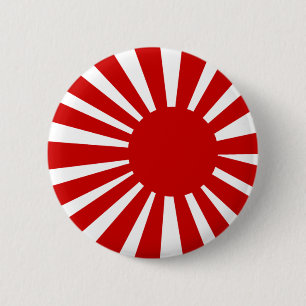 Japansk Sol Pin Knapp