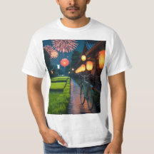 Japansk sommarnattsfestival T-Shirt