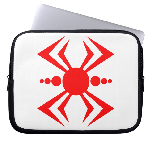 Japansk spider laptop sleeve (Framsidan)