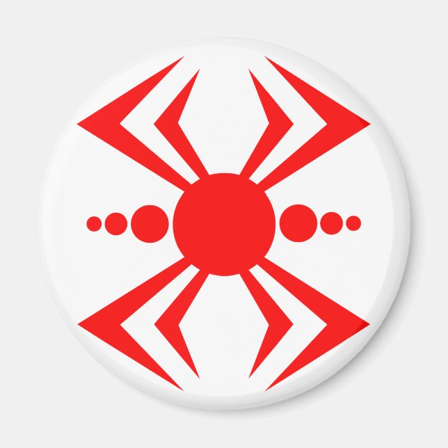 Japansk spider magnet (Framsidan)