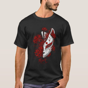 Japansk spindel Lily Anime Flower in Soft Grunge A T Shirt