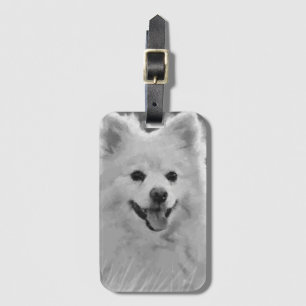 Japansk spitz bagagebricka