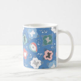Japansk Spitz Collection Blue Mugg