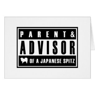 Japansk Spitz Hälsningskort
