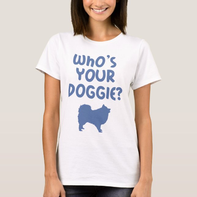 Japansk Spitz Tee Shirt (Framsida)