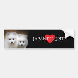 Japansk Spitzavelbildekal Bildekal