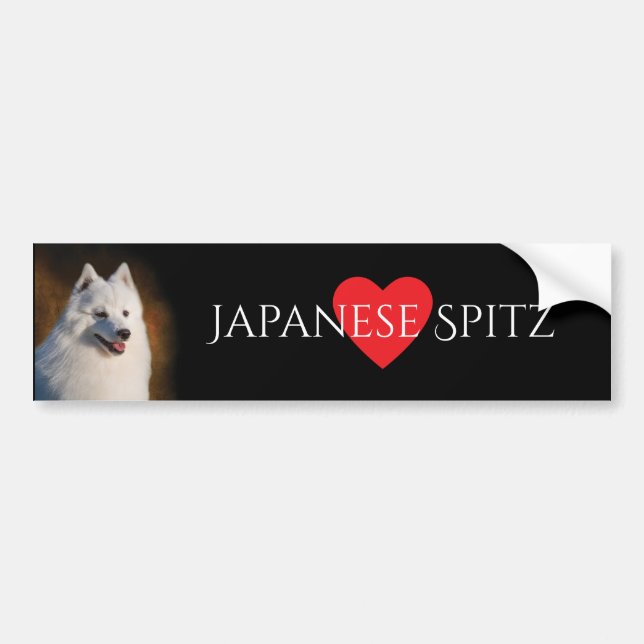 Japansk Spitzbildekal Bildekal (Framsidan)